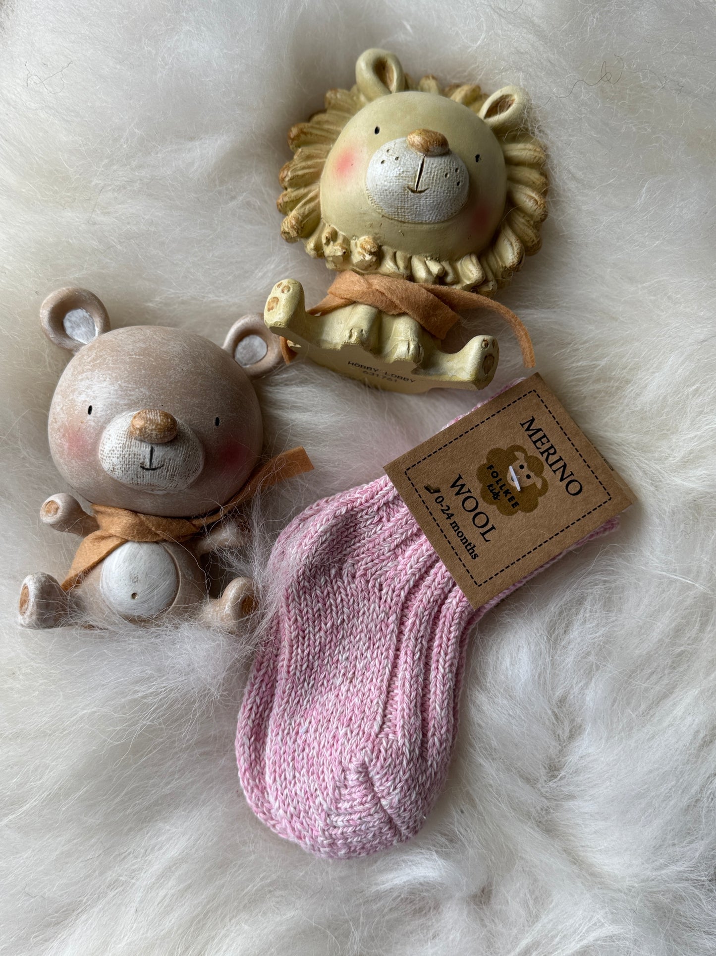 Stylish Baby Merino Wool Socks by Follkee