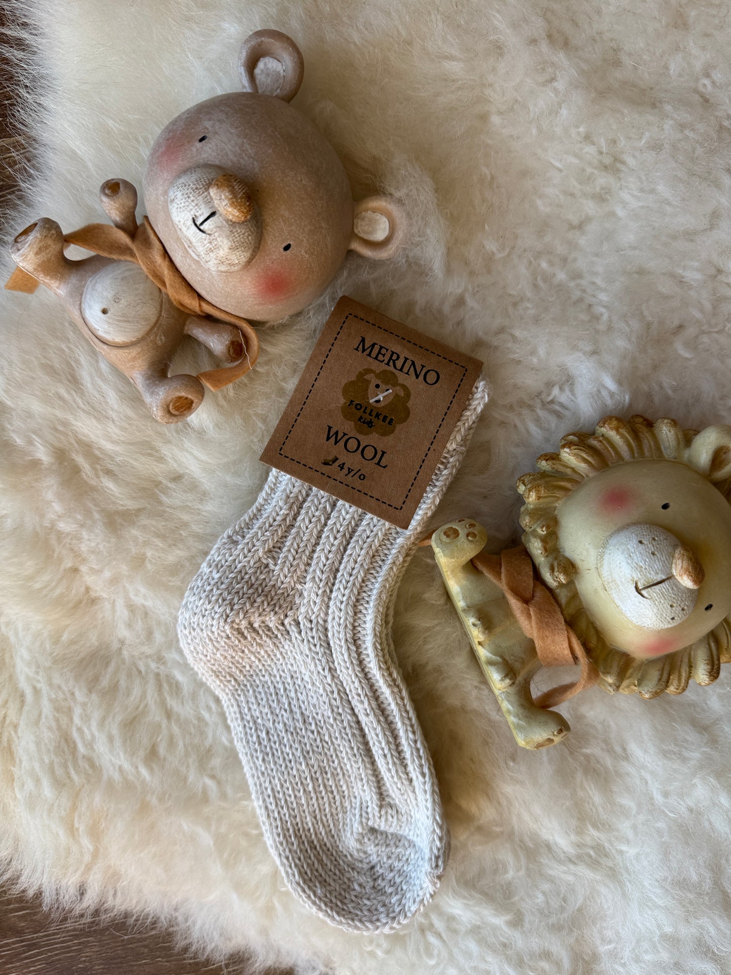 Stylish Kids Merino Wool Socks by Follkee