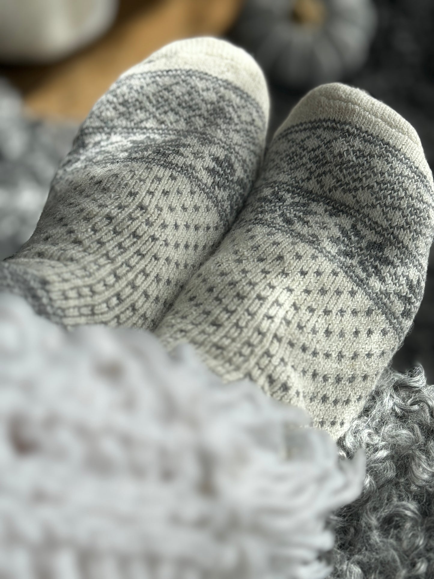 Follkee Alpaca Wool Socks SET Women's and Men's Perfect for Hiking, Trekking, Great Gift Idea