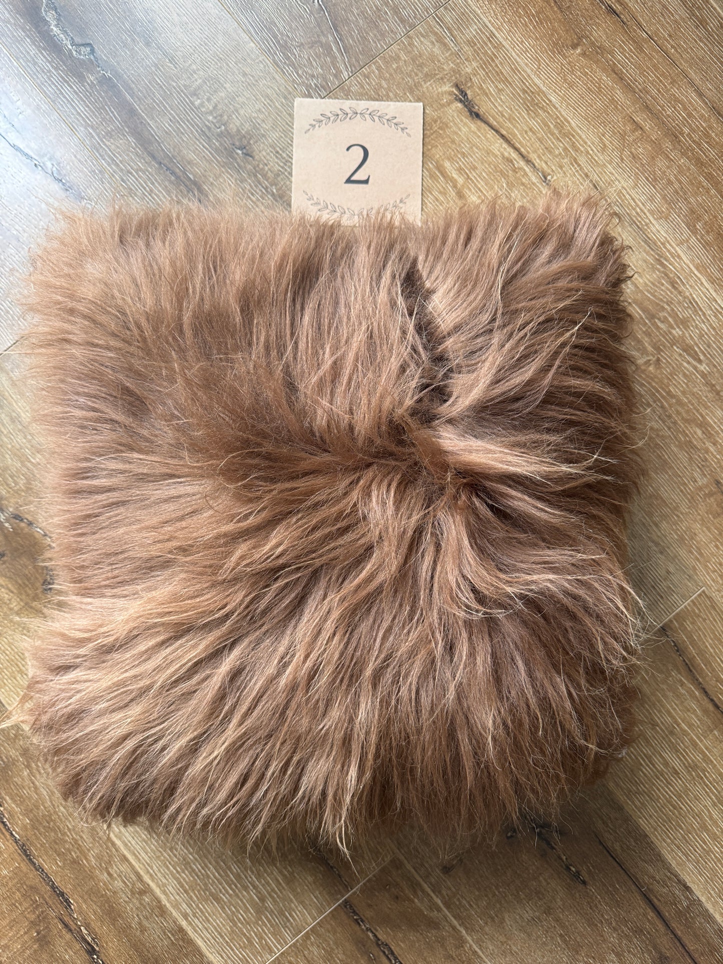 Luxurious Single-Sided Sheepskin Cushions | Scandinavian Decor | Pillow Cover | Icelandic Style | Trendy | Cozy