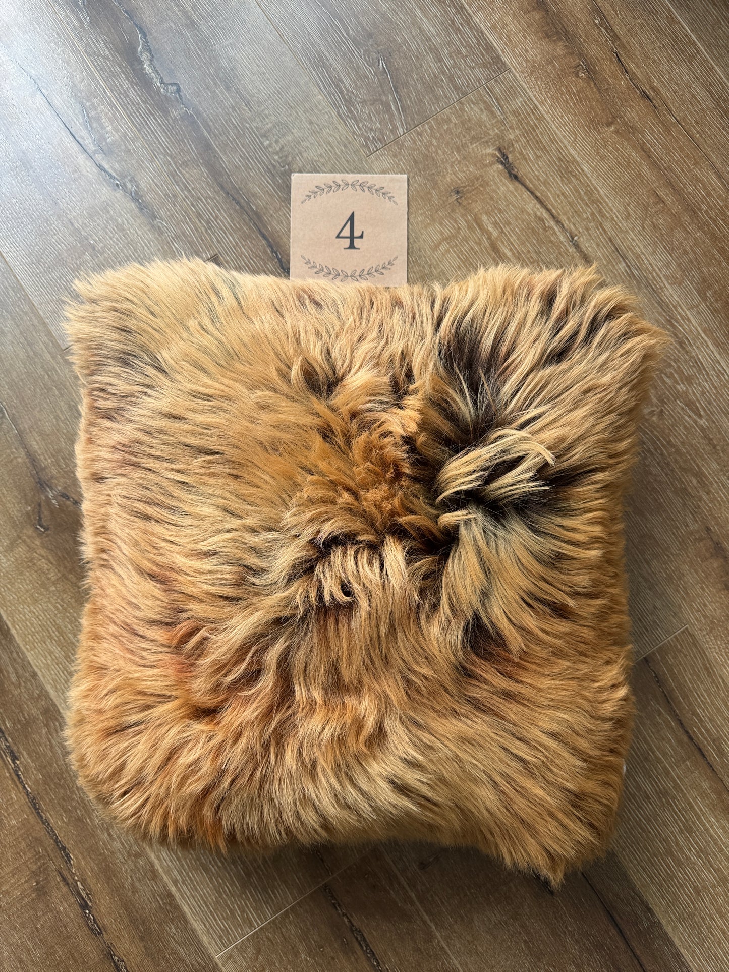 Luxurious Single-Sided Sheepskin Cushions | Scandinavian Decor | Pillow Cover | Icelandic Style | Trendy | Cozy