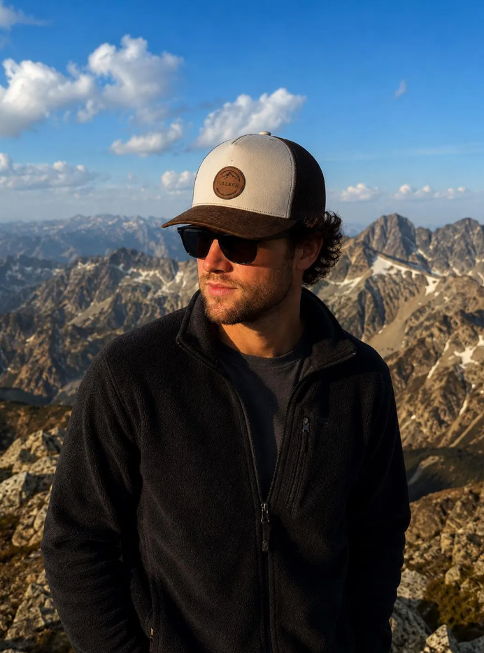 Birch‑Wood Visor Cap – Hand‑Carved Wooden Brim Hat | Natural Wood Cap | Unisex Outdoor Travel Hat